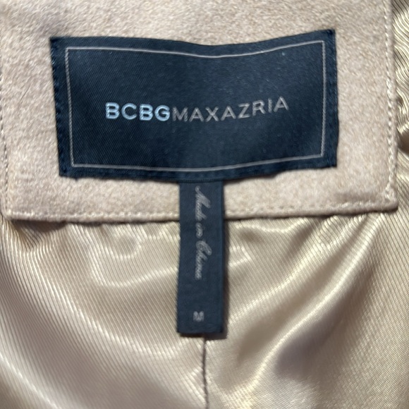 BCBG MAXAZRIA CAMEL PEA COAT - Picture 4 of 4